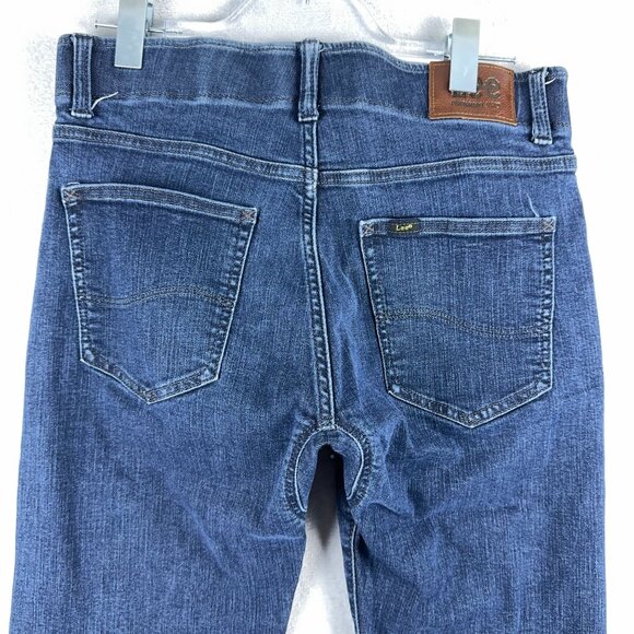 Lee Straight Leg Jeans Extreme Motion Slim Fit 2015475 Men's Blue Size 31X32 - Picture 3 of 12